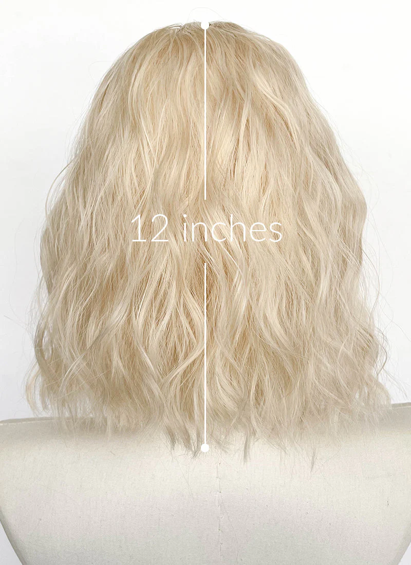 Blonde Wavy Synthetic Wig CSX090 - Image 4