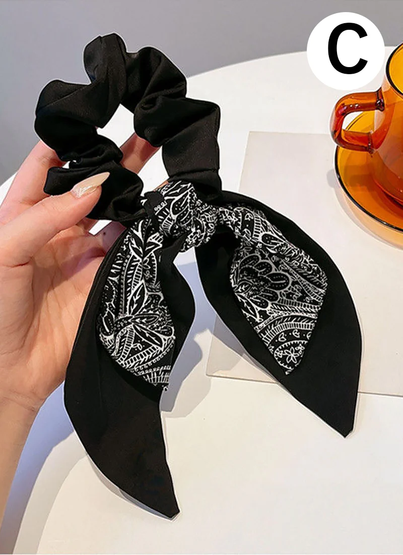 Bow Knot Silk Hair Tie - Image 5