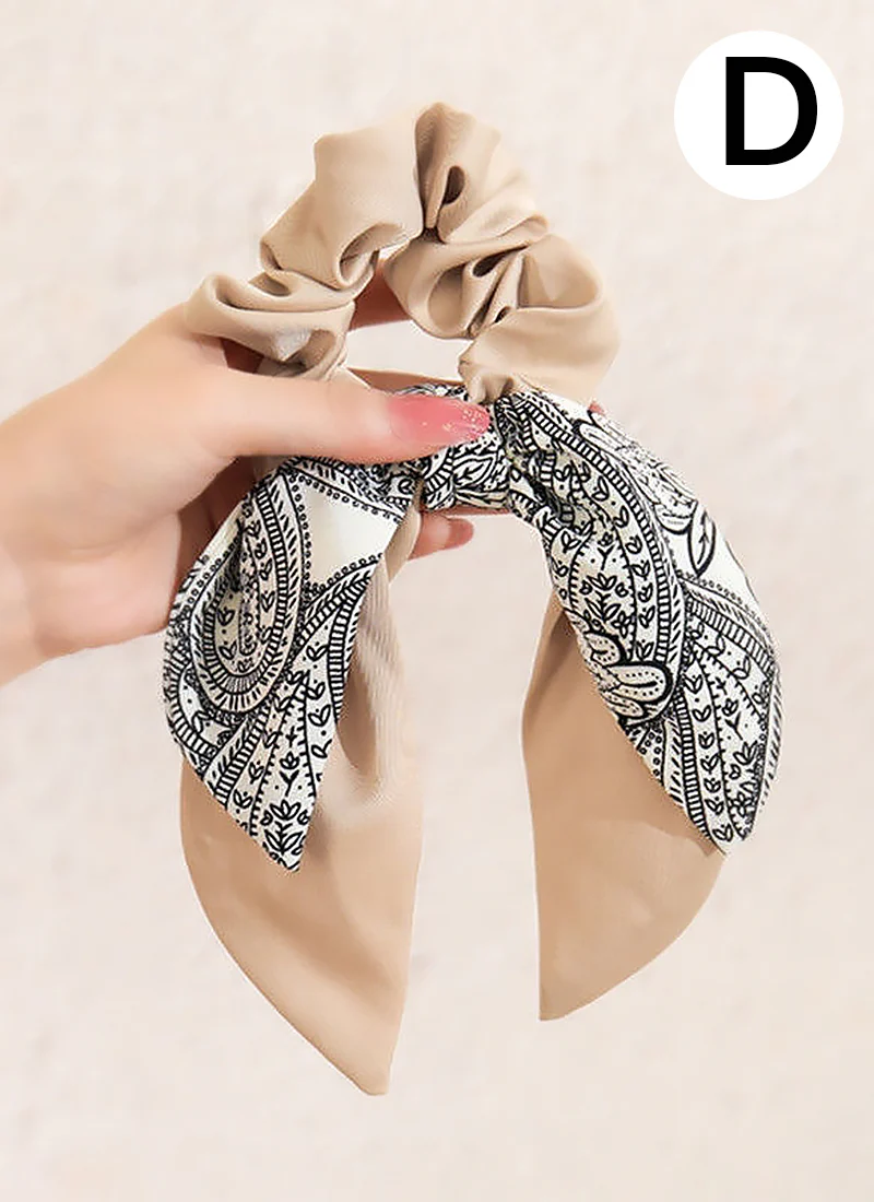 Bow Knot Silk Hair Tie - Image 7