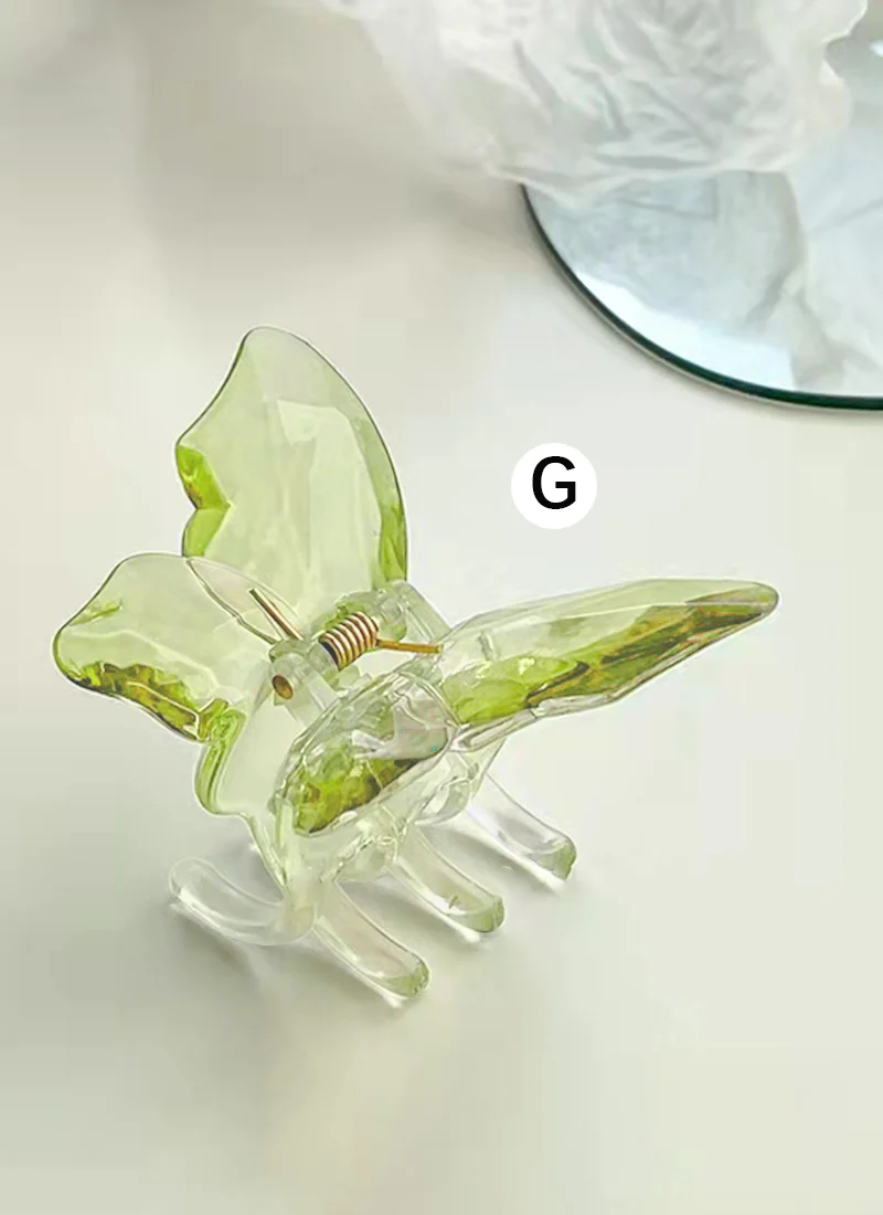 Clear Butterfly Hair Claw - Image 8