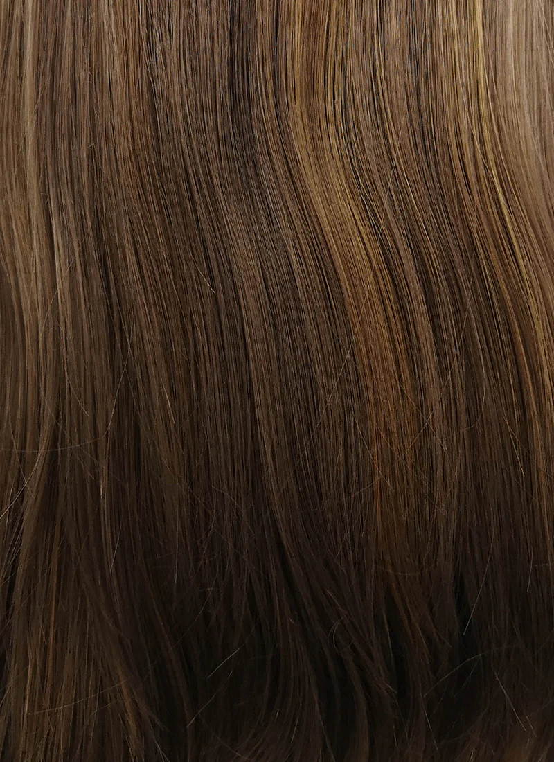 Brunette Straight Lace Front Synthetic Wig LF006 - Image 6