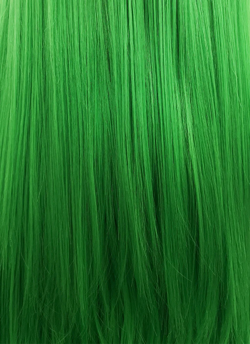 Straight Green Lace Front Synthetic Wig LF031 - Image 8