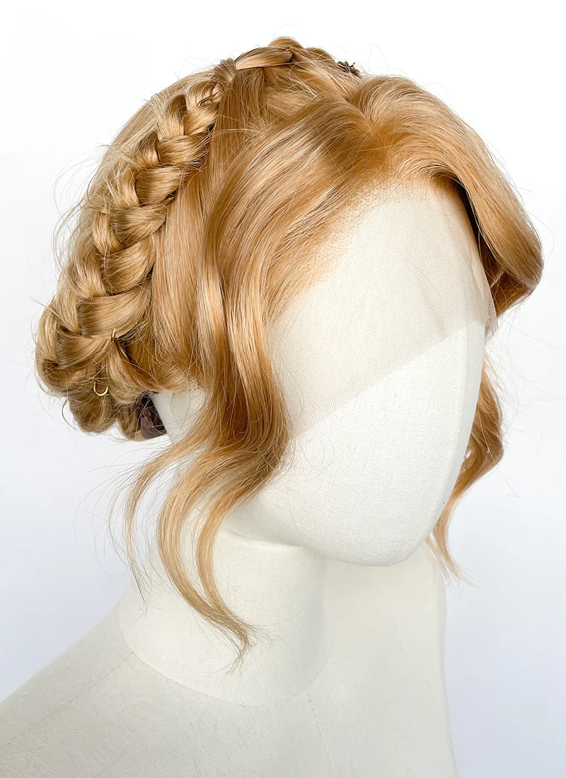 Golden Blonde Braided Lace Front Synthetic Wig LF2147 - Image 3