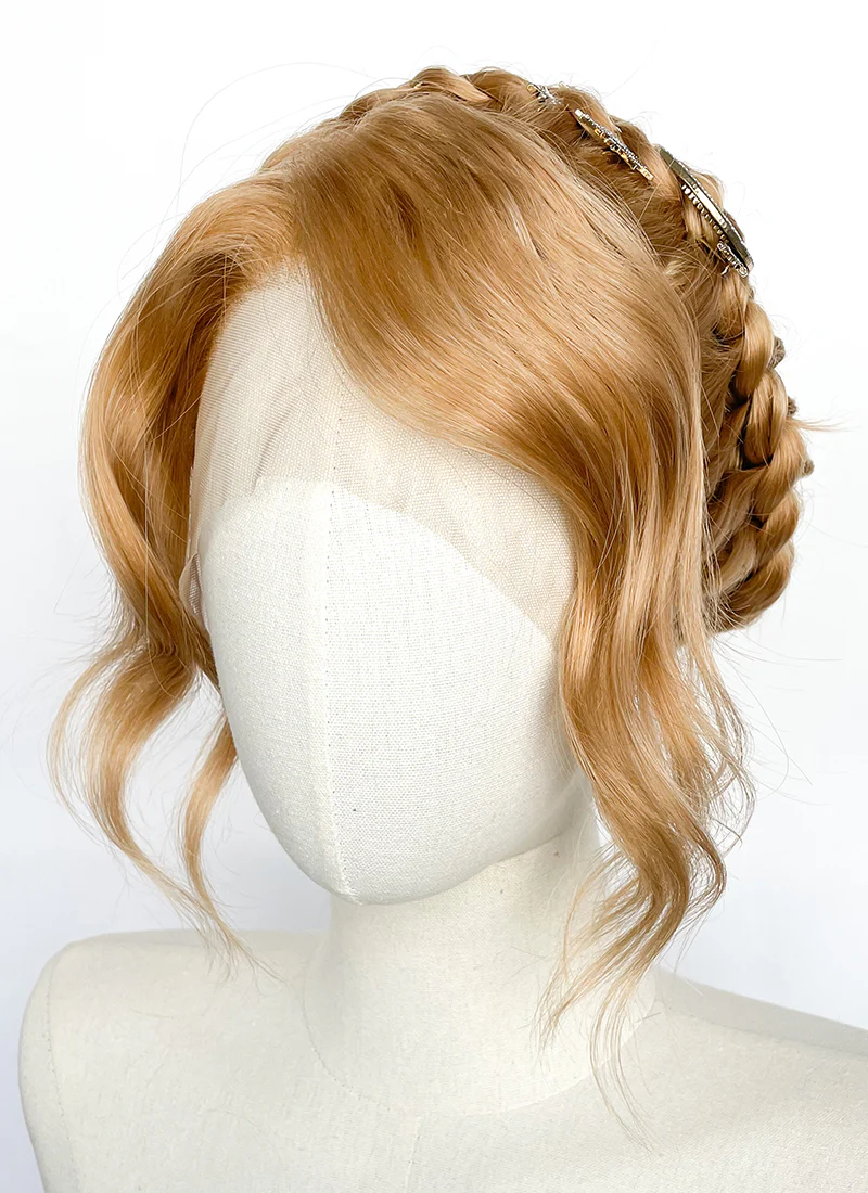 Golden Blonde Braided Lace Front Synthetic Wig LF2147 - Image 4