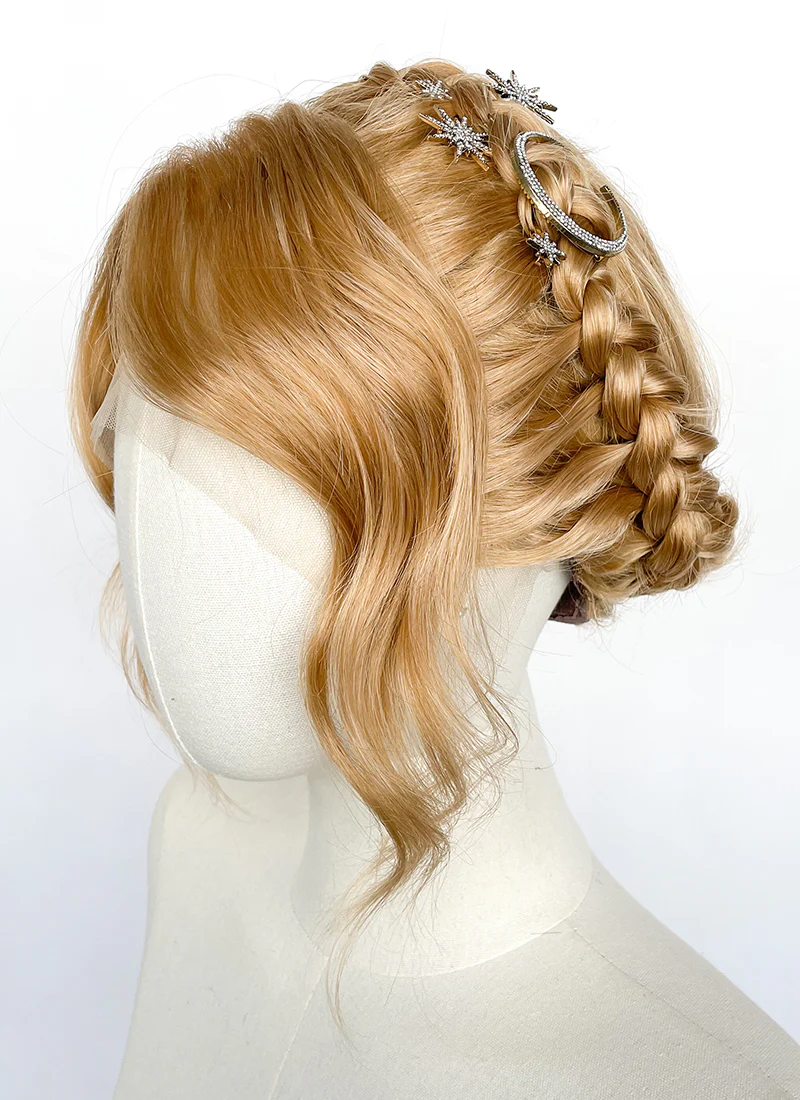 Golden Blonde Braided Lace Front Synthetic Wig LF2147 - Image 5