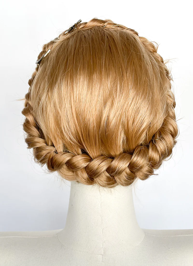 Golden Blonde Braided Lace Front Synthetic Wig LF2147 - Image 7