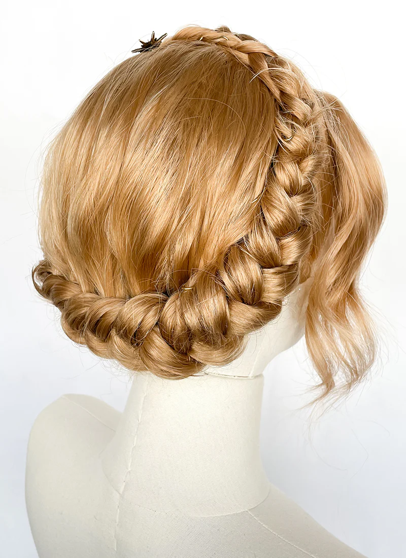 Golden Blonde Braided Lace Front Synthetic Wig LF2147 - Image 9