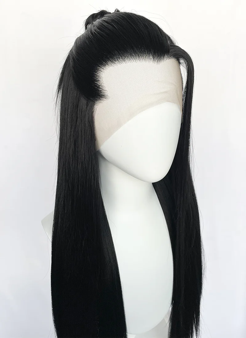 Jujutsu Kaisen Suguru Geto Black Braided Lace Front Synthetic Wig LF2149 - Image 10