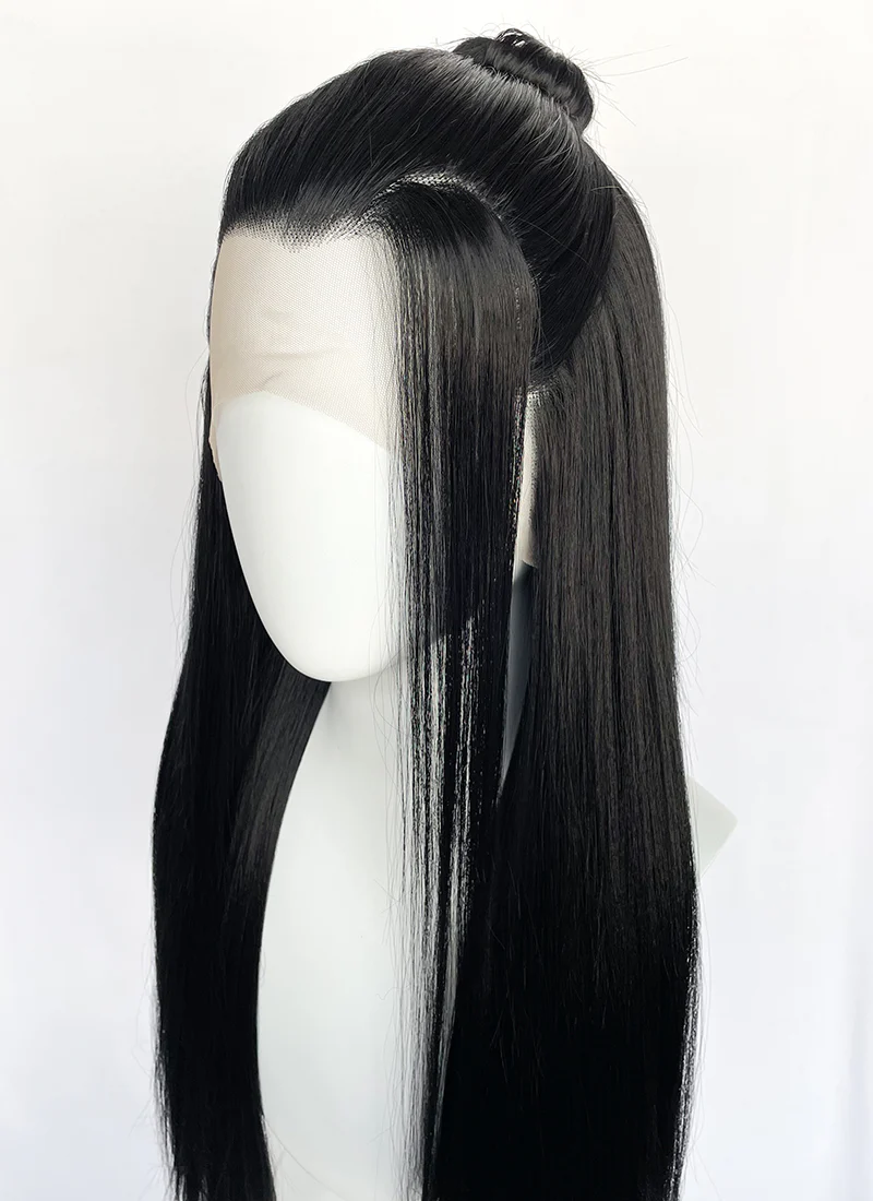 Jujutsu Kaisen Suguru Geto Black Braided Lace Front Synthetic Wig LF2149 - Image 11
