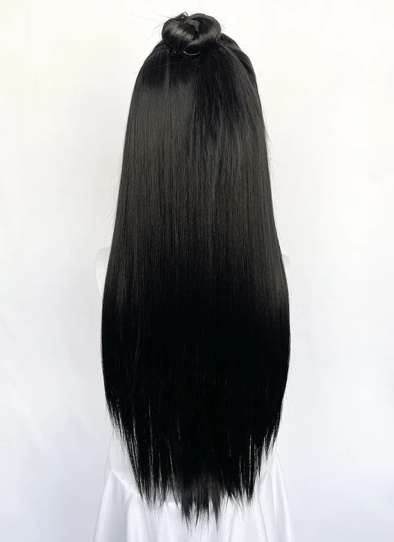 Jujutsu Kaisen Suguru Geto Black Braided Lace Front Synthetic Wig LF2149 - Image 13