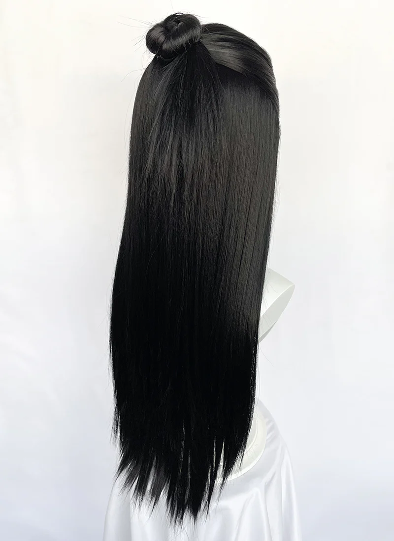 Jujutsu Kaisen Suguru Geto Black Braided Lace Front Synthetic Wig LF2149 - Image 17