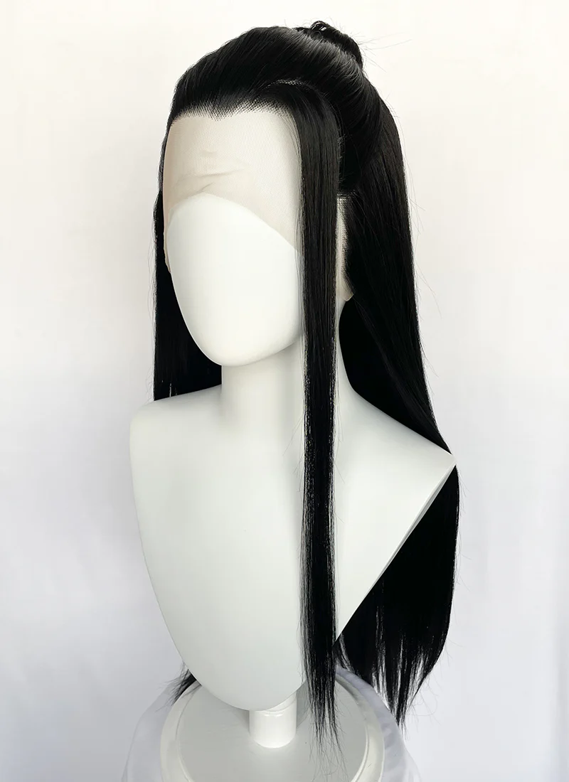 Jujutsu Kaisen Suguru Geto Black Braided Lace Front Synthetic Wig LF2149 - Image 5
