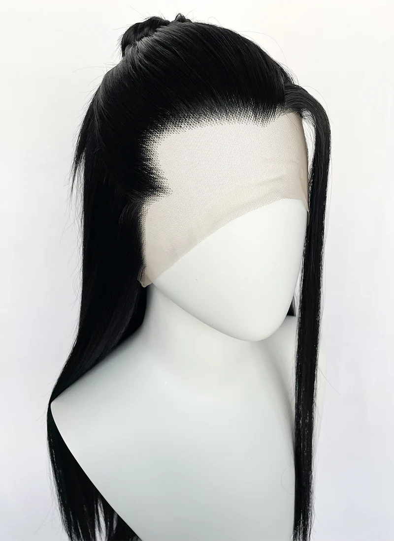 Jujutsu Kaisen Suguru Geto Black Braided Lace Front Synthetic Wig LF2149 - Image 6