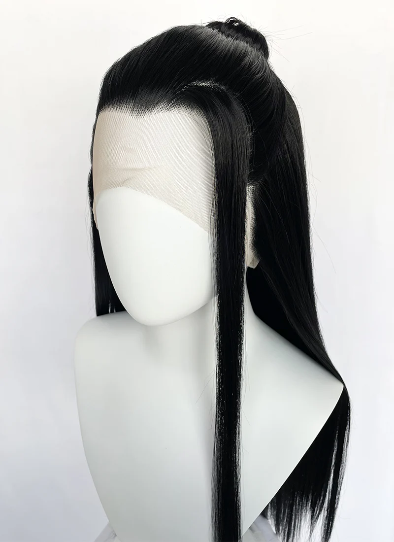 Jujutsu Kaisen Suguru Geto Black Braided Lace Front Synthetic Wig LF2149 - Image 7