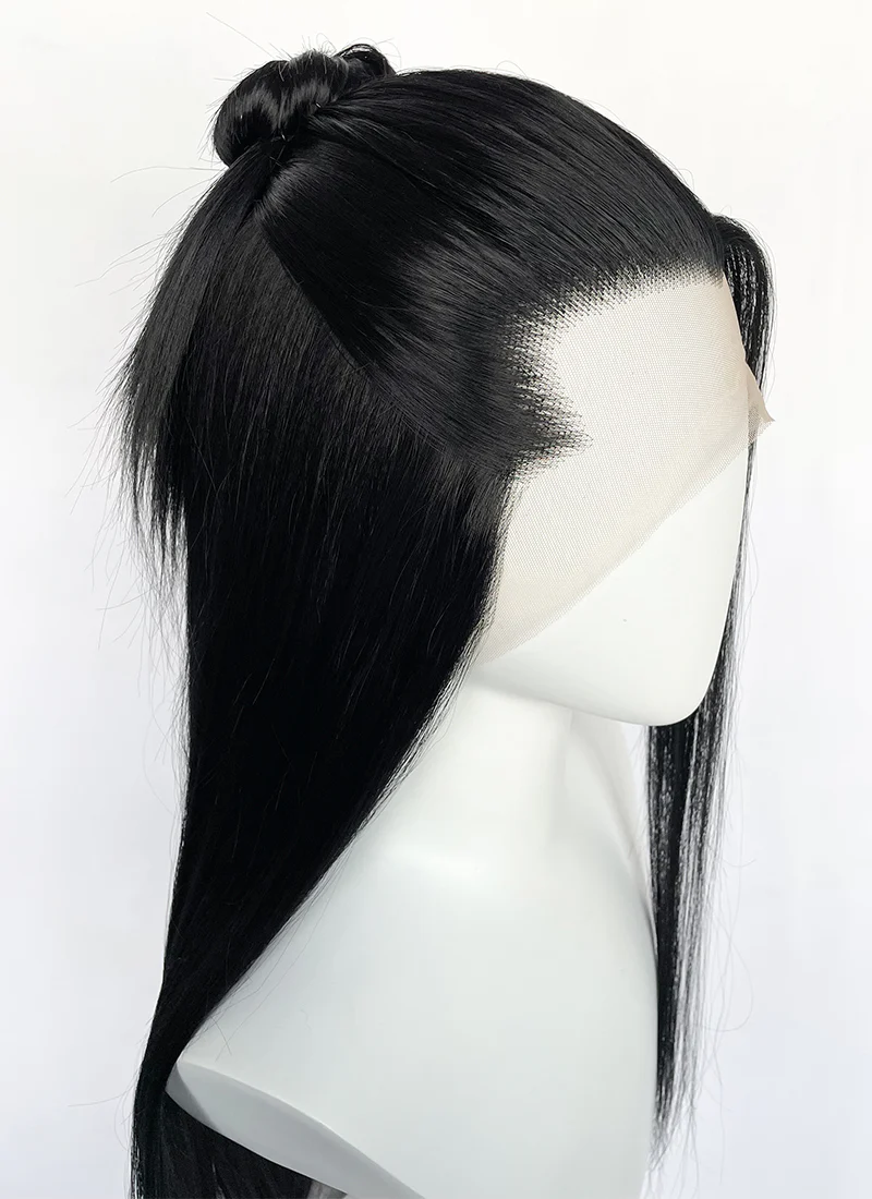 Jujutsu Kaisen Suguru Geto Black Braided Lace Front Synthetic Wig LF2149 - Image 8