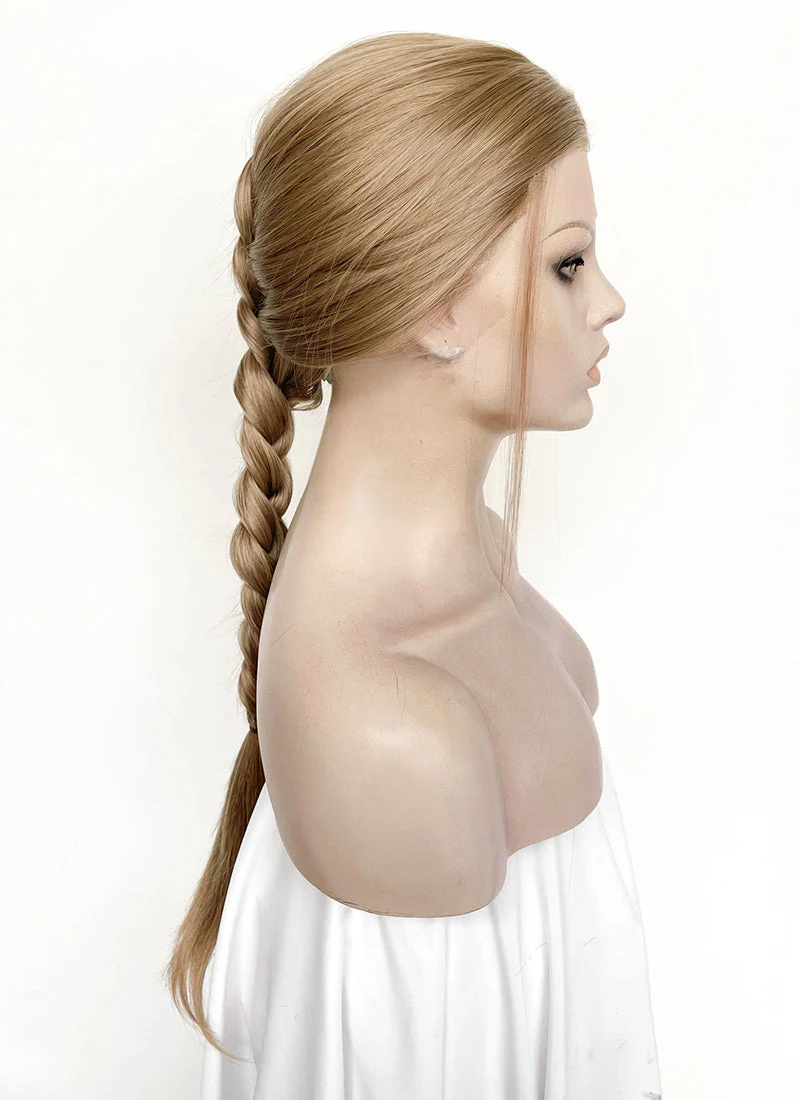 The Last of Us Abby Medium Blonde Braided Lace Front Synthetic Wig LF2174 - Image 9
