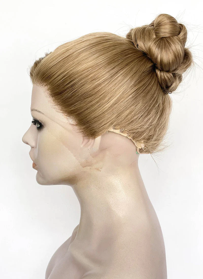 Split Fiction Zoe Foster Medium Blonde Braided Lace Front Synthetic Wig LF2175 - Image 7