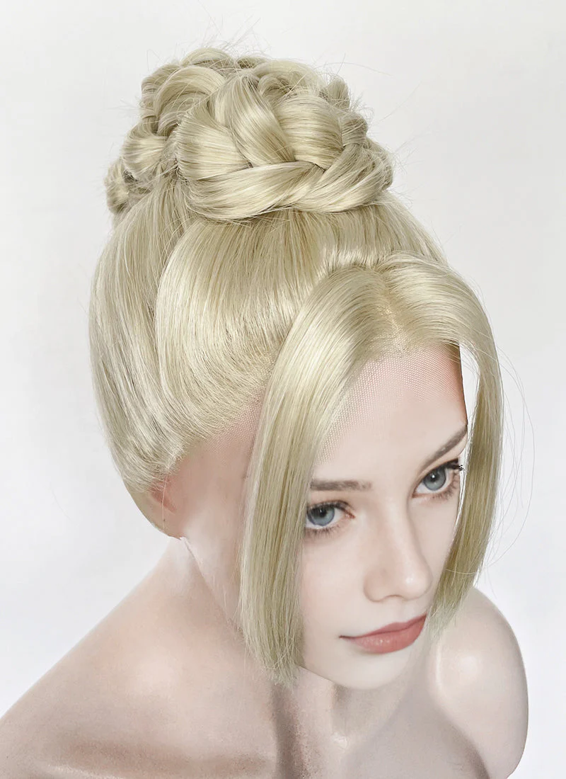 Grey Braided Lace Front Synthetic Wig LF2184 - Image 10