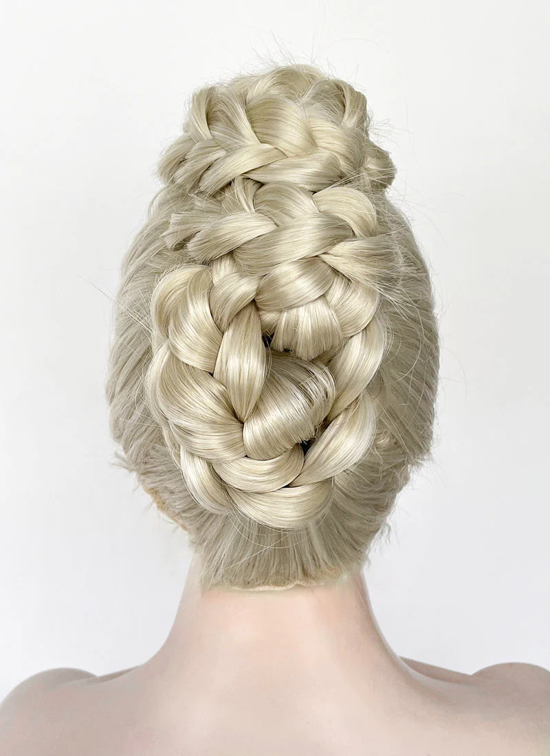 Grey Braided Lace Front Synthetic Wig LF2184 - Image 13