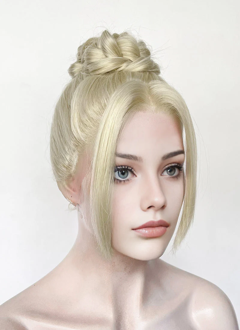 Grey Braided Lace Front Synthetic Wig LF2184 - Image 7