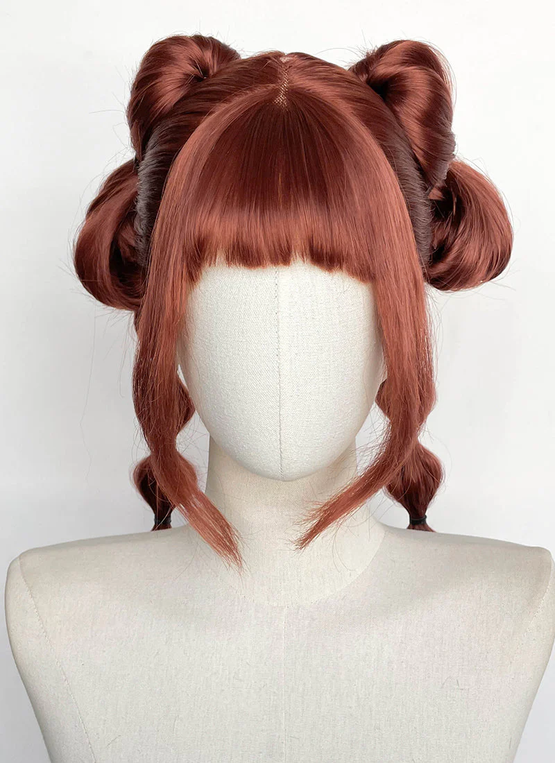 Clair Obscur: Expedition 33 DLC "Esquie" Maelle Auburn Braided Lace Front Synthetic Wig LF2192 - Image 7