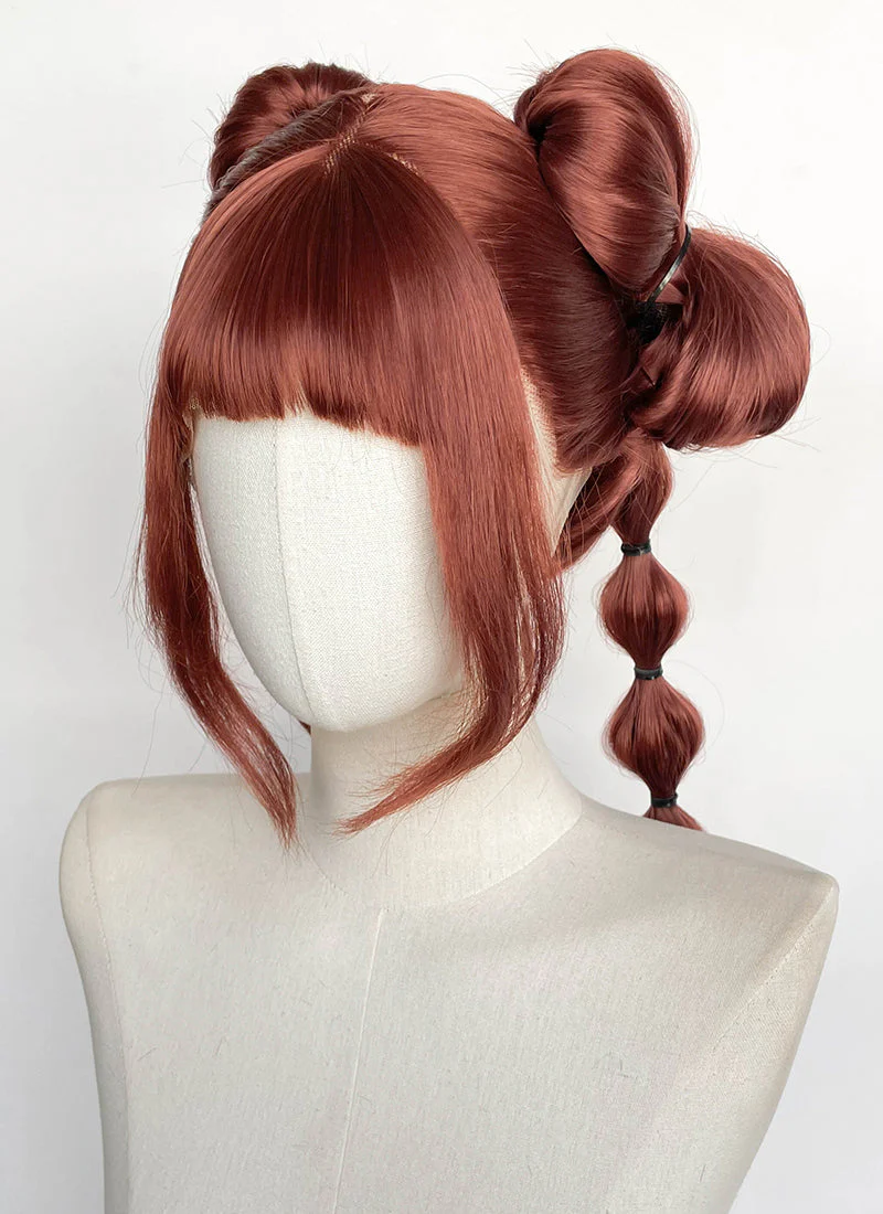 Clair Obscur: Expedition 33 DLC "Esquie" Maelle Auburn Braided Lace Front Synthetic Wig LF2192 - Image 9