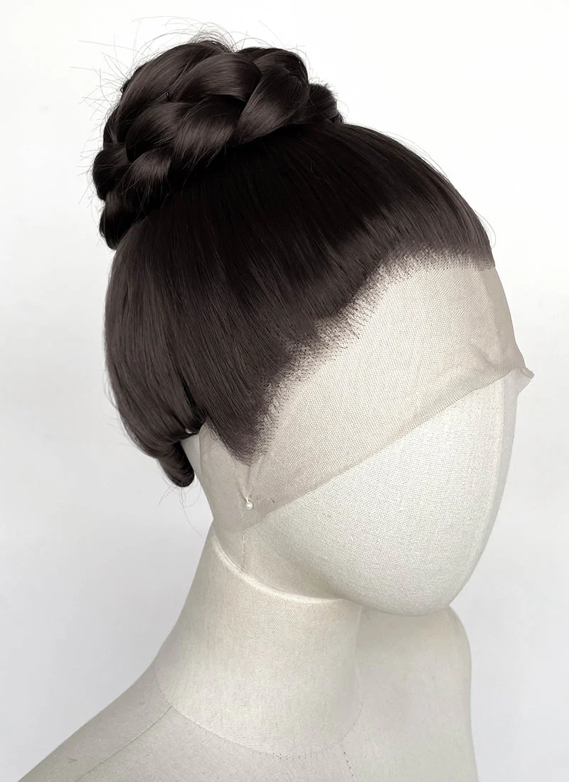 Bridgerton Sophie Baek Brunette Braided Lace Front Synthetic Wig LF2195 - Image 4