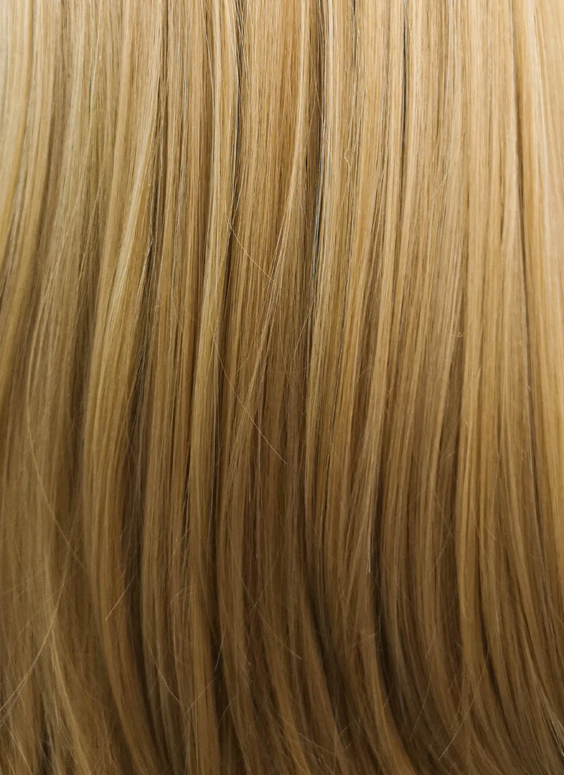 Straight Medium Blonde Lace Front Synthetic Wig LF331 - Image 7