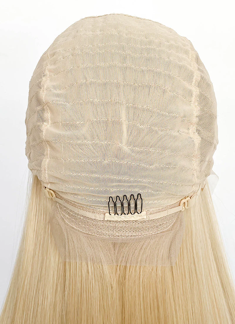 Blonde Straight 13" x 6" Lace Top Lace Front Synthetic Wig LF3361 - Image 8
