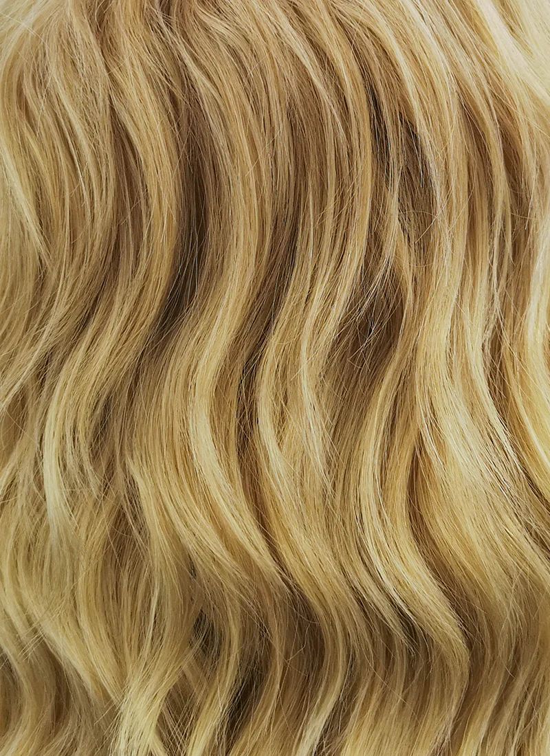 Blonde Wavy Lace Front Synthetic Wig LF418 - Image 8