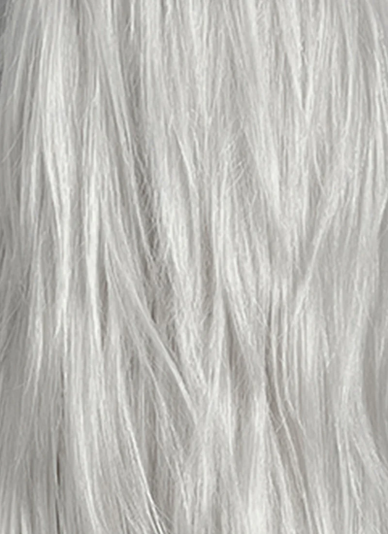 Love and Deepspace Sylus Pastel Light Grey Straight Lace Front Synthetic Men's Wig LF6177 - Image 11
