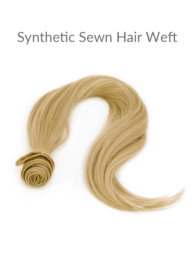 Straight Yaki Blonde Lace Front Synthetic Wig LF701S - Image 6