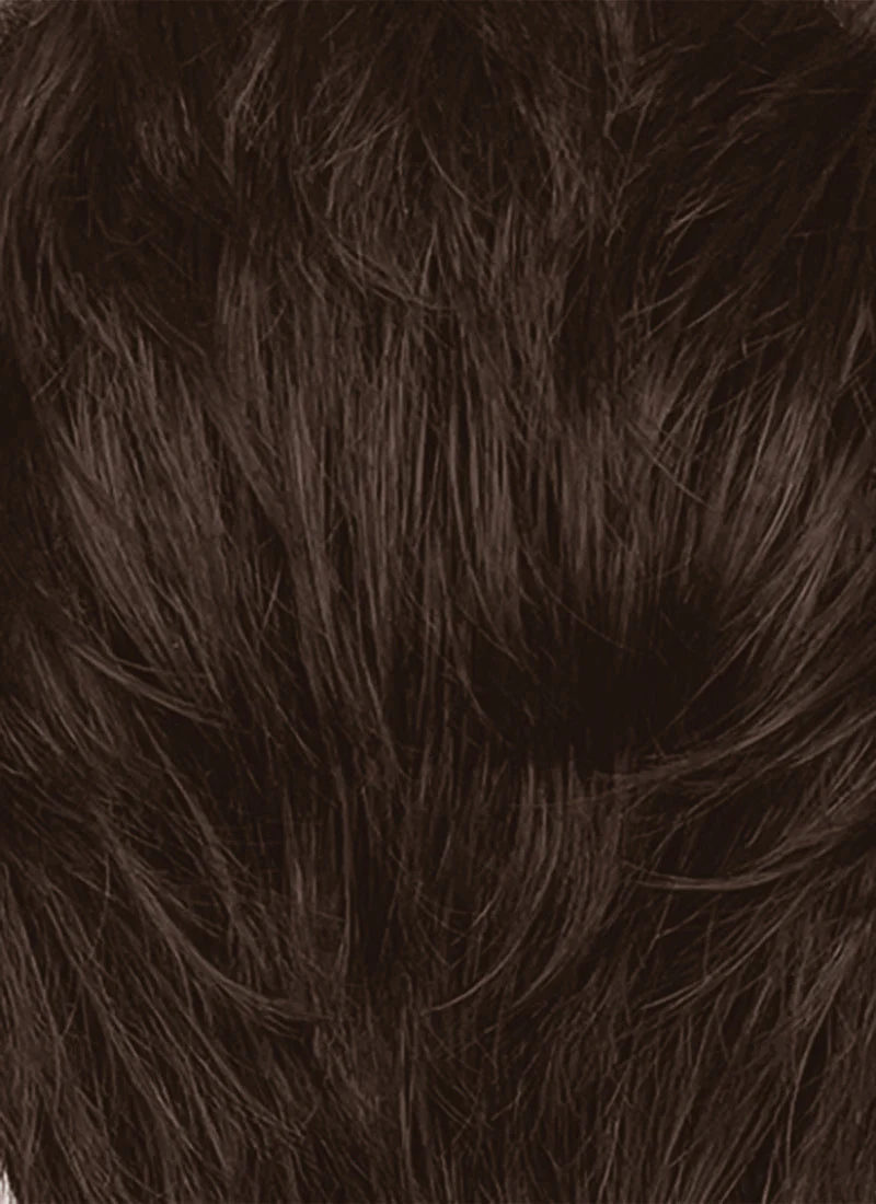 The Fantastic Four Mister Fantastic Reed Richards Brown Mixed Silver Grey Straight Lace Front Synthetic Men's Wig LF8072 - Image 7