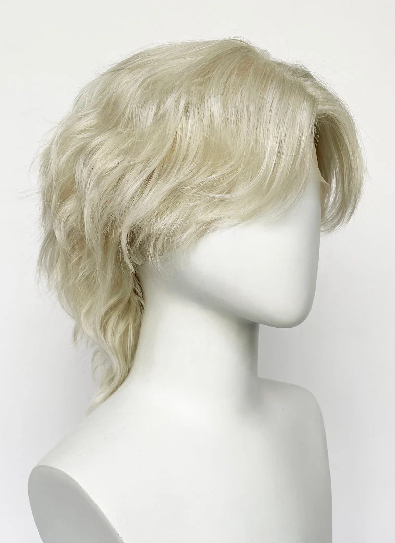 Pastel Ash Blonde Wavy Lace Front Synthetic Hair Wig LF8086 - Image 3