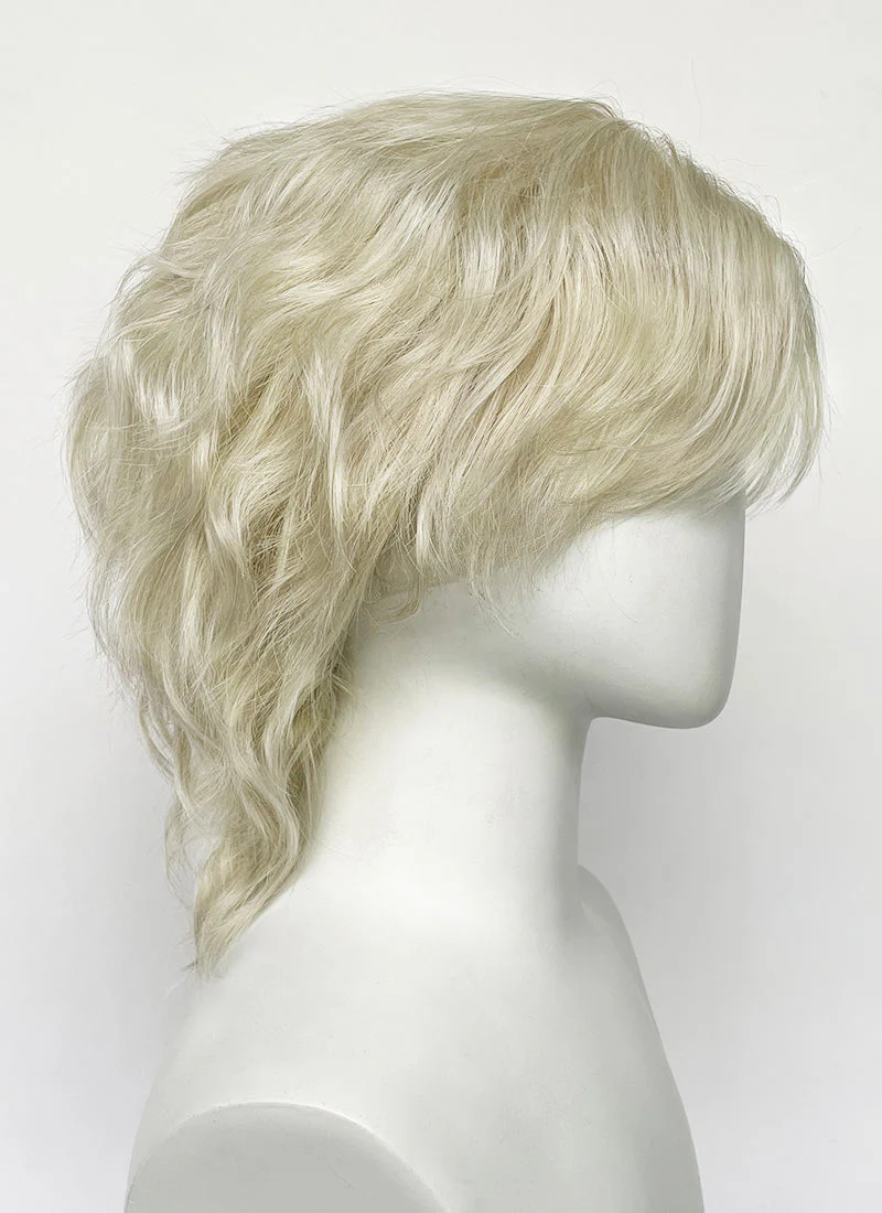 Pastel Ash Blonde Wavy Lace Front Synthetic Hair Wig LF8086 - Image 4