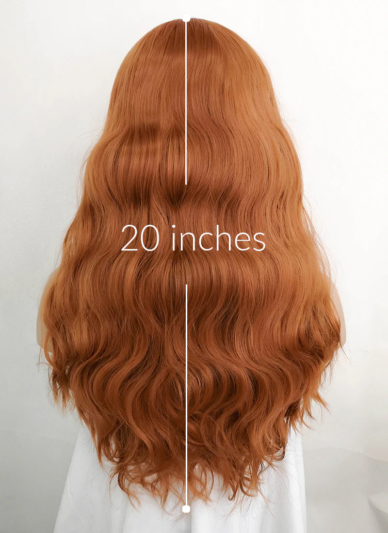 Stranger Things Max Mayfield Ginger Wavy Lace Front Wig LFK5531A - Image 7