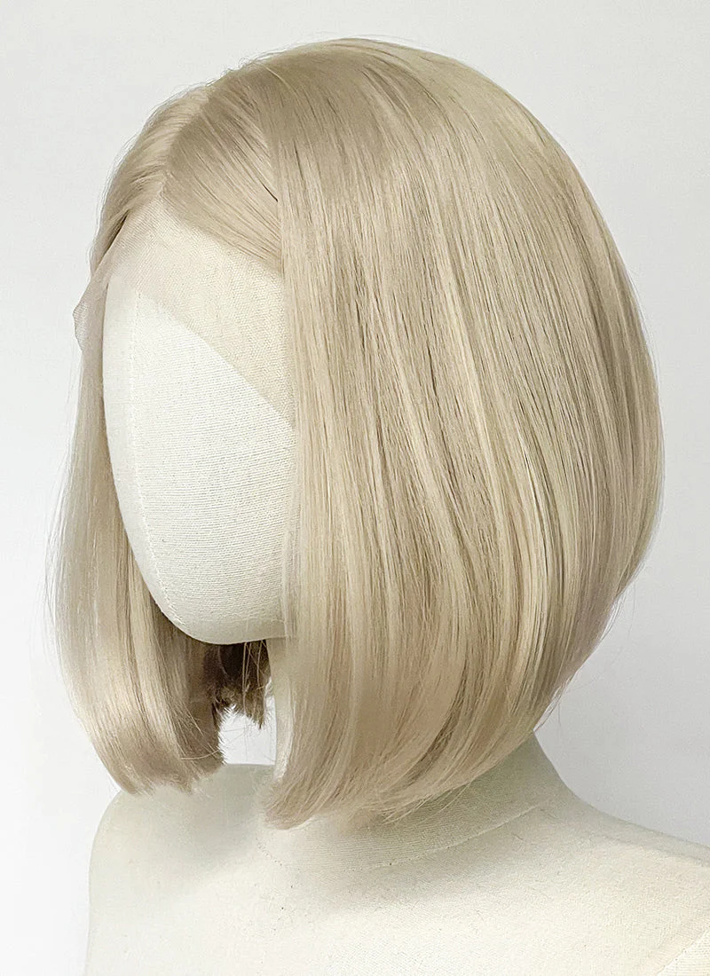Hades 2 Melinoe Blonde Straight Bob Lace Front Synthetic Wig LFK5591 - Image 4