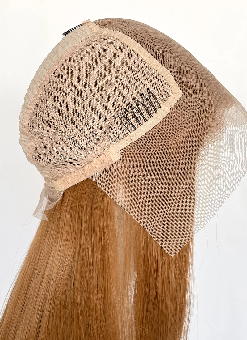 Ginger Straight 13" x 6" Lace Top Kanekalon Synthetic Hair Wig LFS034 - Image 8