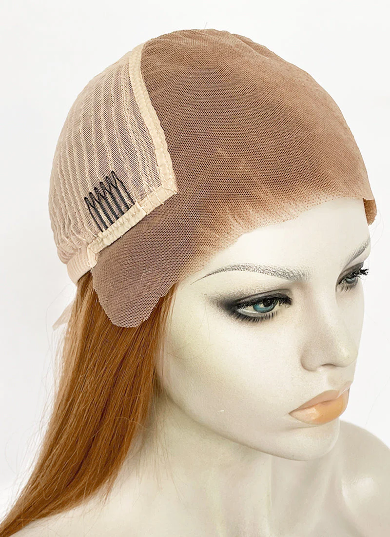 Ginger Straight 13" x 6" Lace Top Kanekalon Synthetic Hair Wig LFS034A - Image 6
