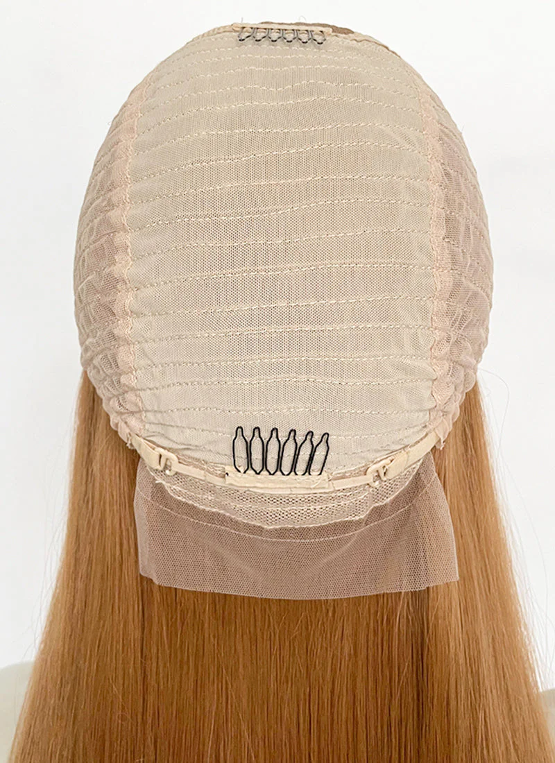 Ginger Straight 13" x 6" Lace Top Kanekalon Synthetic Hair Wig LFS034A - Image 7