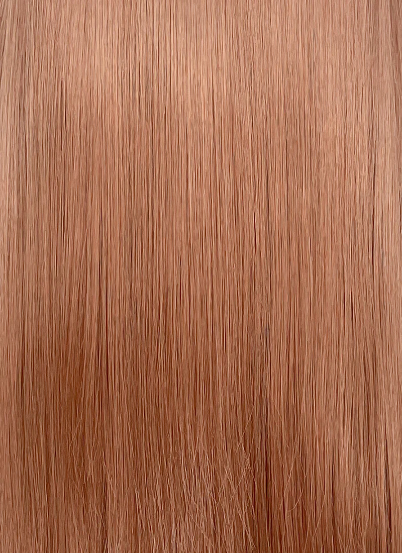 Auburn Straight 13" x 6" Lace Top Kanekalon Synthetic Hair Wig LFS035 - Image 11