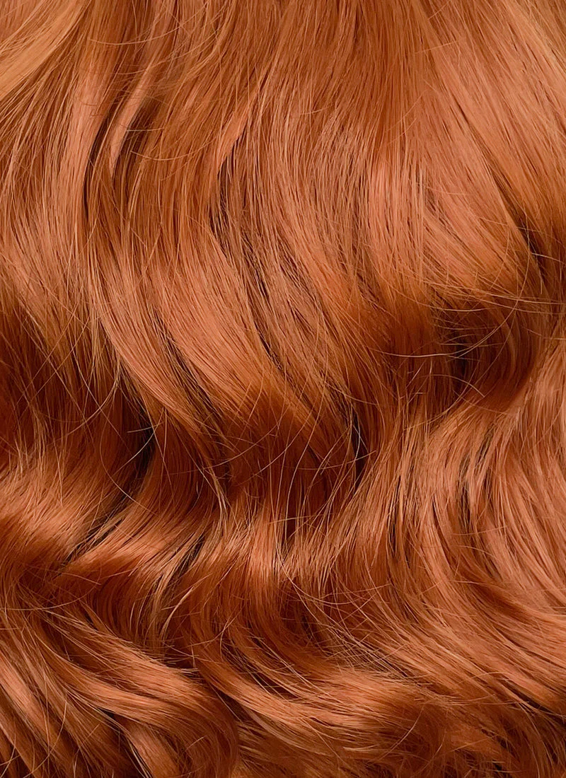 Ginger Wavy 13" x 6" Lace Top Synthetic Wig LFS039 - Image 11