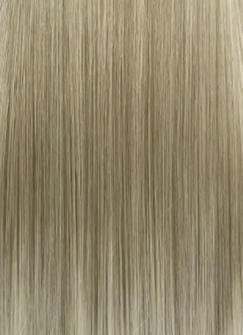 Mixed Blonde Money Piece Straight 13" x 6" Lace Top Lace Front Synthetic Wig LFS046 - Image 9