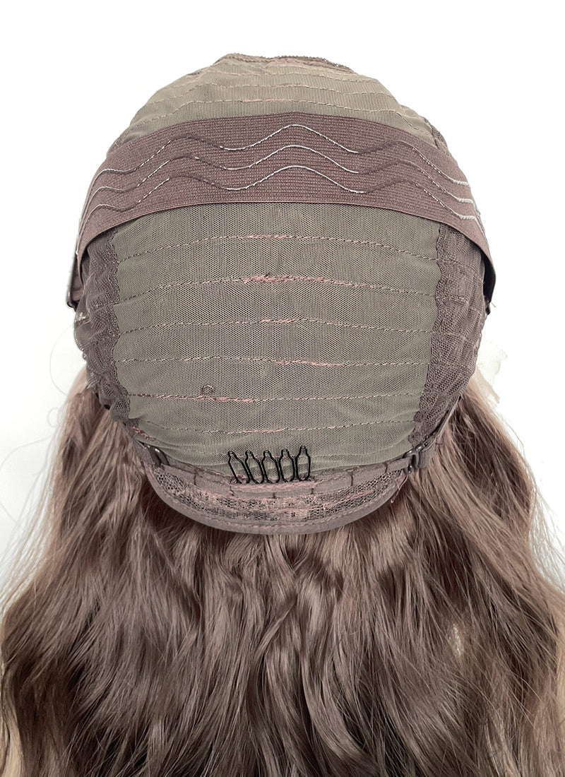 Balayage Mixed Blonde Wavy 13" x 6" Lace Top Kanekalon Synthetic Hair Wig LFS055 - Image 8