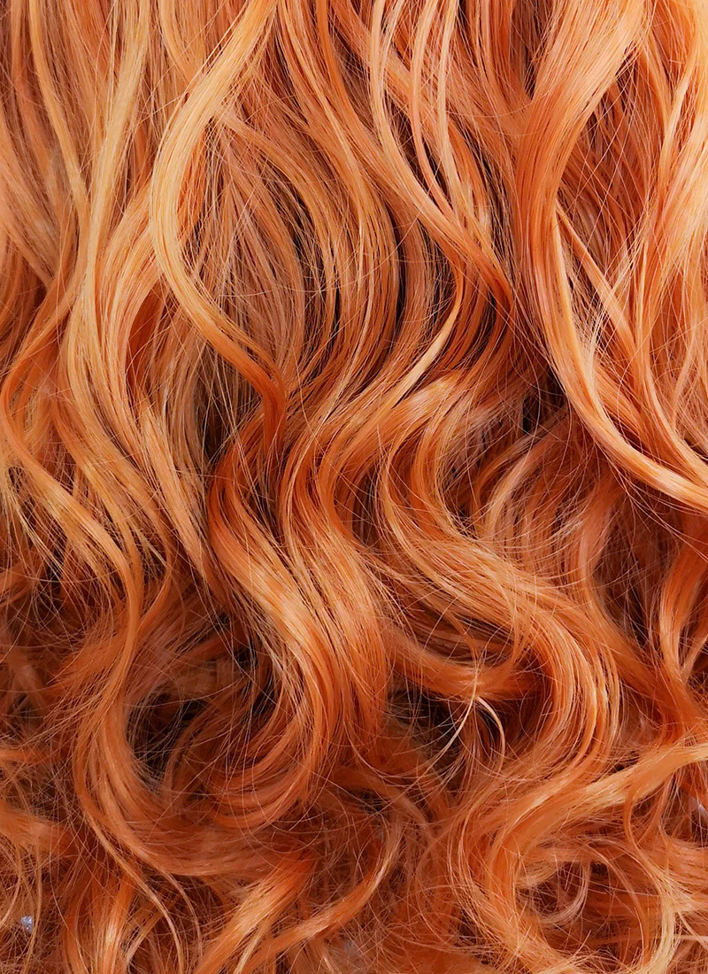Ginger Wavy Lace Front Synthetic Wig LW085E - Image 8