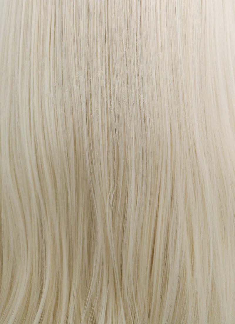 Straight Platinum Blonde Lace Front Synthetic Wig LW150D - Image 8