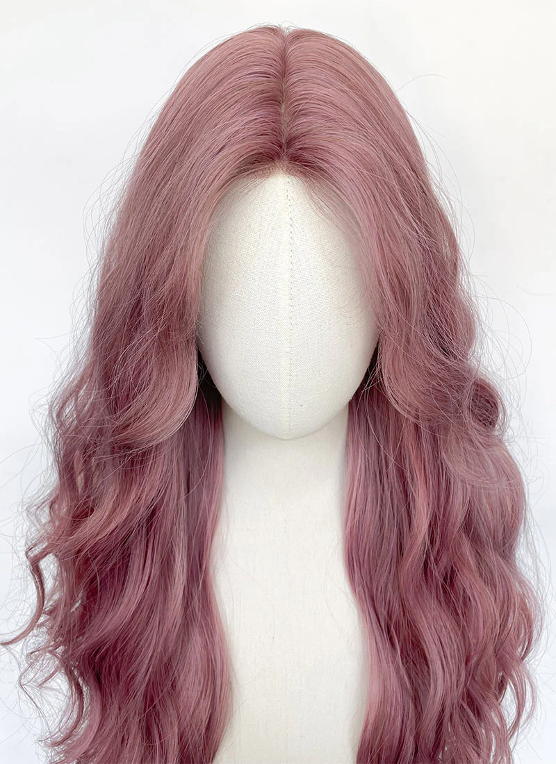 Lilac Wavy Synthetic Wig NL085 - Image 2