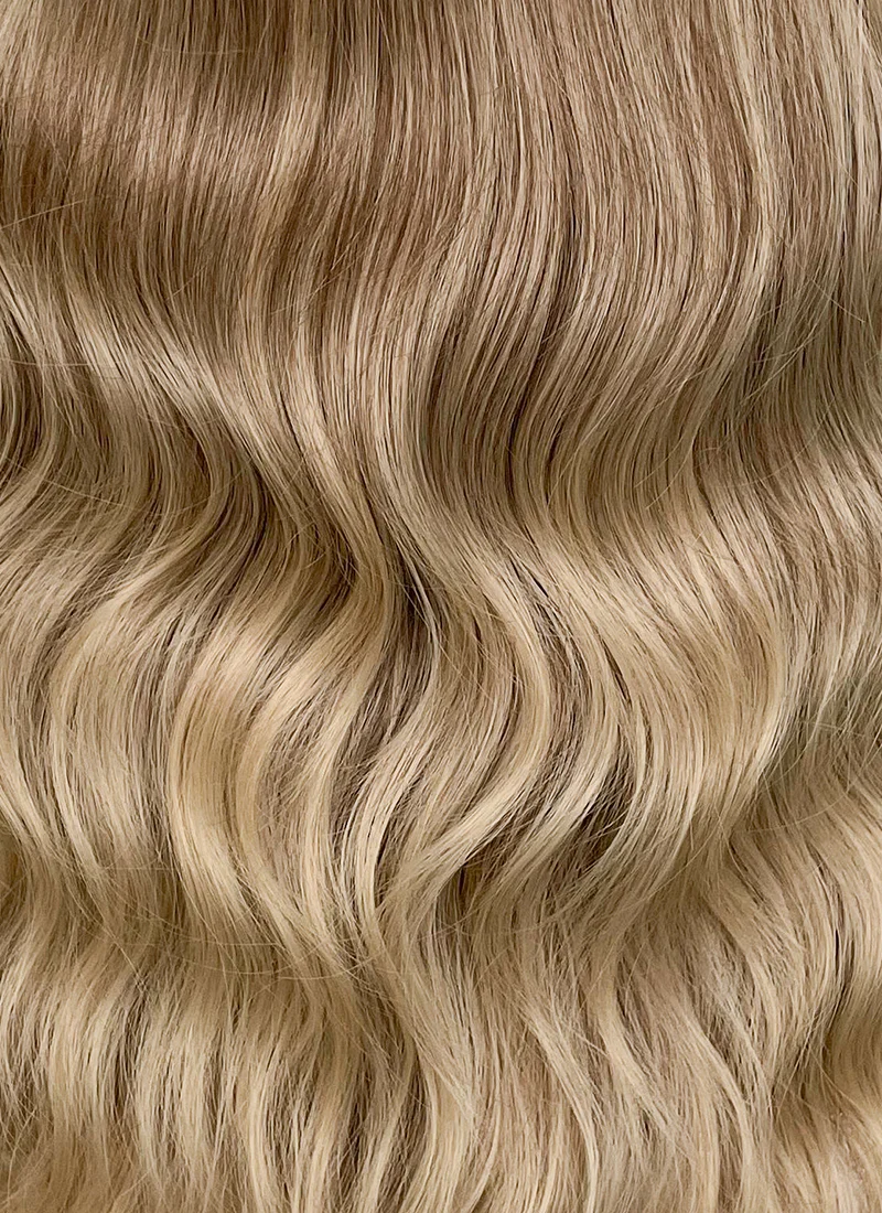 Brown Blonde Ombre Wavy Synthetic Hair Wig NS479 - Image 13