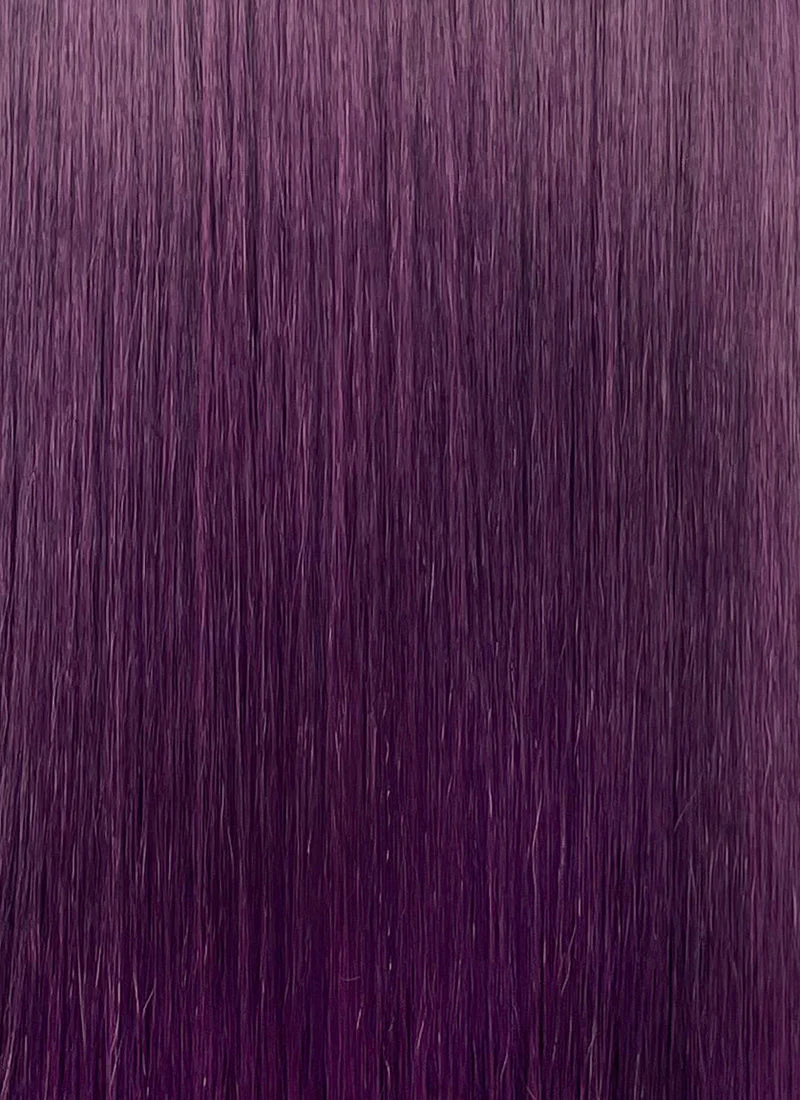 Dark Purple Straight Synthetic Hair Wig NS580 - Image 6