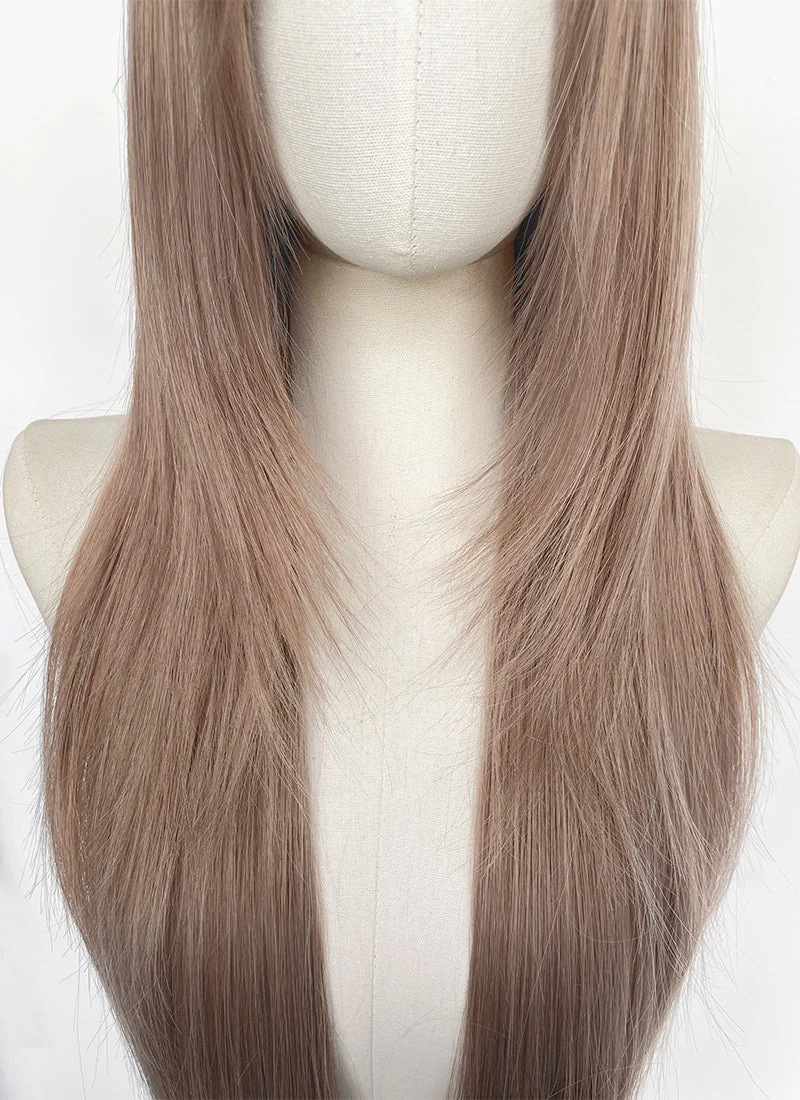 Pinkish Blonde Straight Synthetic Hair Wig NS618 - Image 4